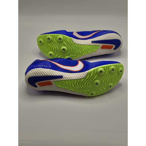Nike Zoom Victory 5 XC Track Spikes Blue Mens Size 12 Racing Running Shoes - Picture 3 of 6